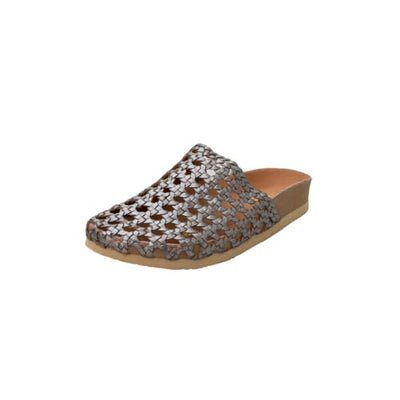 Macarena Collection Sandals women Huarache Sandal Colorful Leather Mexican Handcrafted Leather Woven Slides - Mexican Artisan Slip-On Shoes Style 004