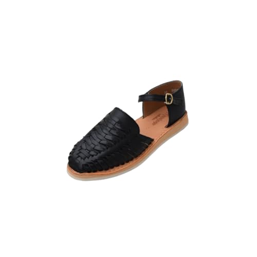 Macarena Collection-Sandals women Huarache Sandal Colorful Leather Mexican Style 3050 Ankle Strap