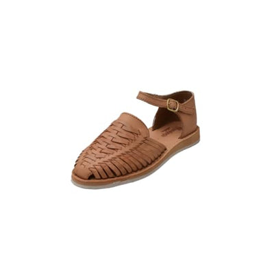 Macarena Collection-Sandals women Huarache Sandal Colorful Leather Mexican Style 3050 Ankle Strap