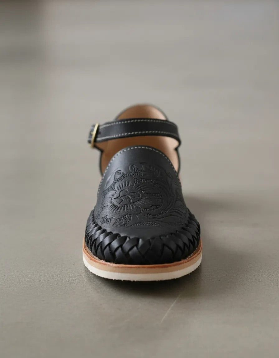 huaraches with ankle strap