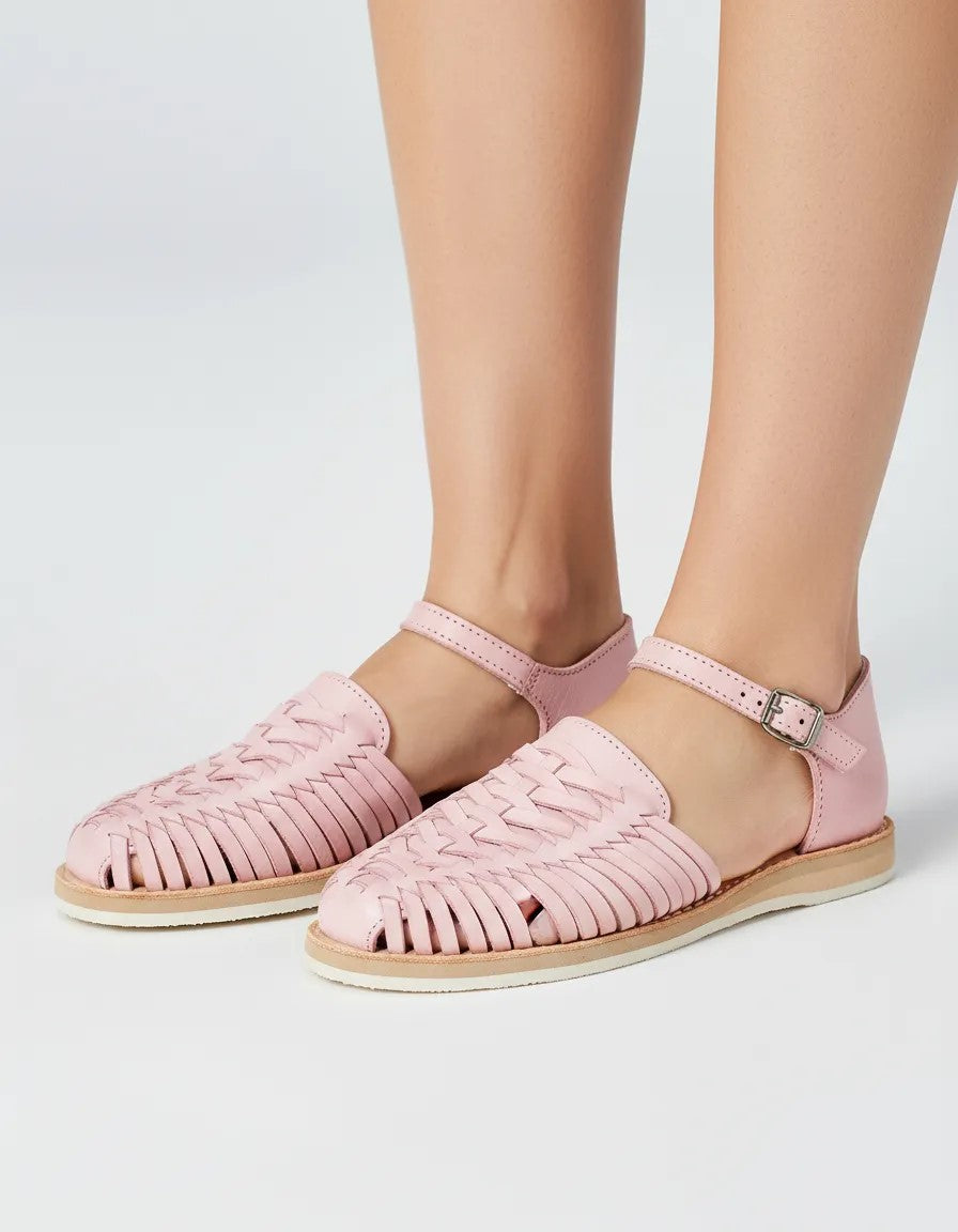 huarache ankle strap sandals